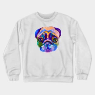 Pug portrait Crewneck Sweatshirt